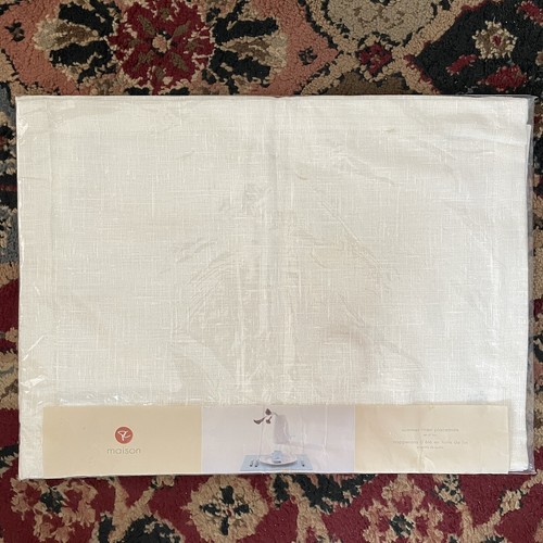 Linen table placemats - 4, by
