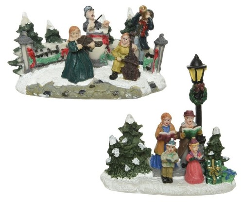 Villages noël scène de - villages,