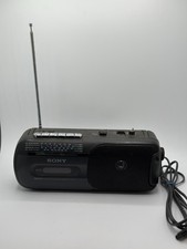 RADIO+Cassette K7 Vintage of 1980 ! Sony CFM-155L + Test OK ! FM Portable Poste