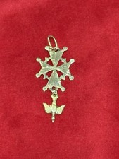 Croix Huguenote En Or 18k