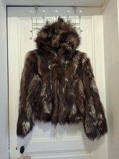 veste fourrure renard