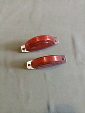 MULTI MARQUES  Paire de clignotants anciens LABINAL orange