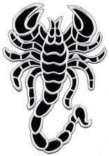 Scorpion Death Back Patch