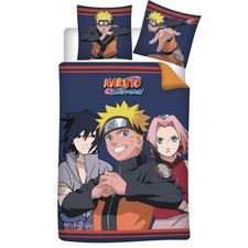 Naruto Shippuden Microfibre Housse de Couette Lit 90cm Pierrot