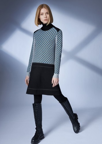 Tricot chic magnifique robe - tricot,