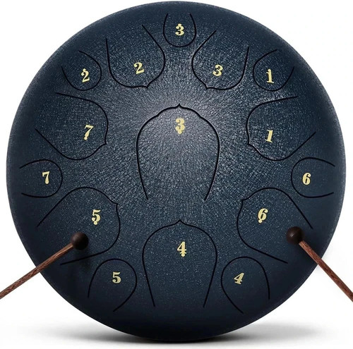 Steel tongue drum notes 14 - 15,