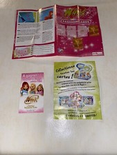 LOT 3 PUB WINX CLUB EDIBAS FASHION CARDS AMIS MAGIX SECRET ROYAUME PERDU 2005/08
