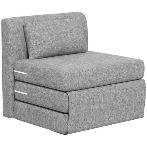 Homcom fauteuil convertible - fauteuil, 1