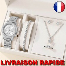 Montre Bracelet Argent Collier