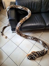 Grande Peluche Serpent animal   Long 5 Mètres  Made In France Pluchouette