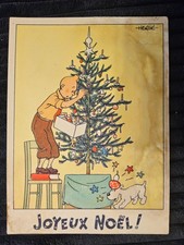 Tintin - Carte Neige -