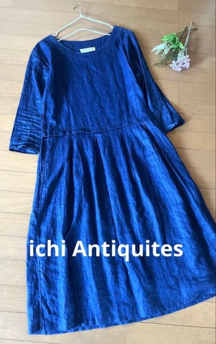 Robe longue froncée lin - longue,