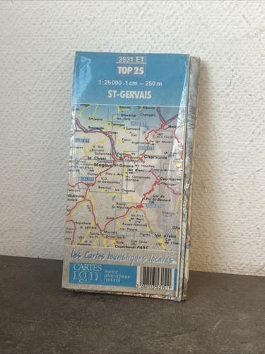 Ancienne carte ign saint - carte,