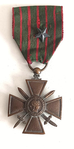 Croix guerre 1914 1918 avec - guerre,
