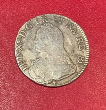 Louis XV, 1715-1774 – Ecu aux branches d'olivier 1734 Pau TB