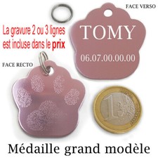 MEDAILLON à GRAVER pour CHIEN ET CHAT