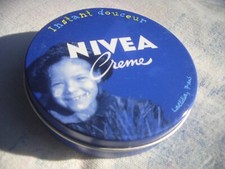 Boite Nivea illustrée Collection édition limitée 150 ml vide Vintage