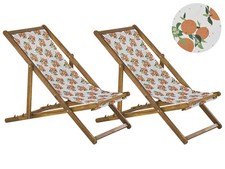 Lot de 2 Chiliennes Pliantes