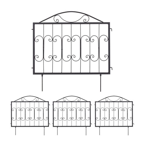 Barrière jardin clôture