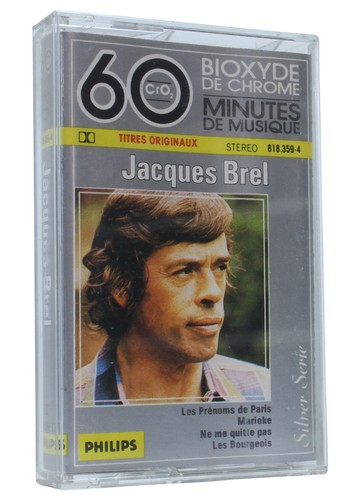 Jacques brel cassette audio - -,