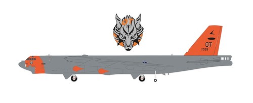 Herpa 573726 maquette b 52h - maquette, b-52h