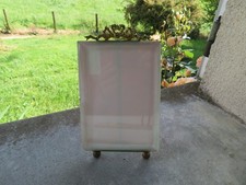 ancien grand cadre photo verre