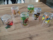 Lot 6 verres à moutarde /