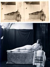 photo NEGATIF verre NU