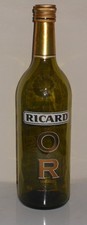 Ricard bouteille vide "OR"