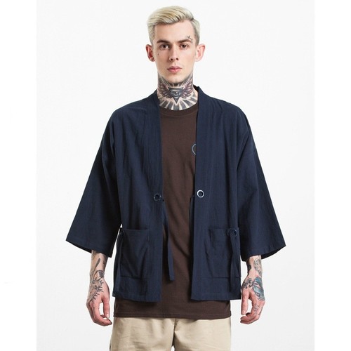 Hommes japonais manteau yukata - manteau,