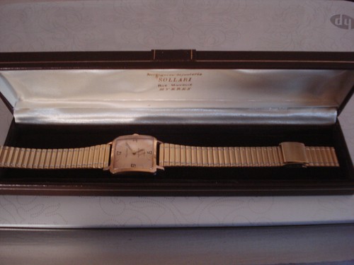 Montre plaqué vintage - montre,