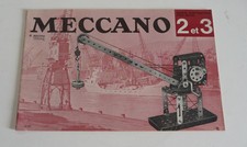 Ancien Livret de  MECCANO  N°