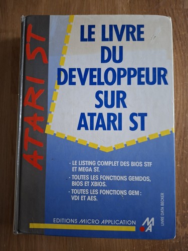 Livre développeur atari - livre,