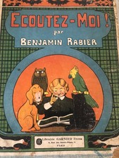 Livre ancien Ecoutez-moi Benjamin Rabier pour planches d'illustrations