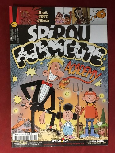 Revue spirou 3477 - revue, du