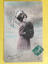 cpa FANTAISIE BONNE ANNÉE de