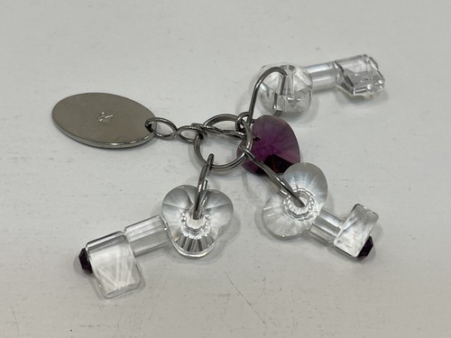 Porte clés figurine swarovski - figurine,
