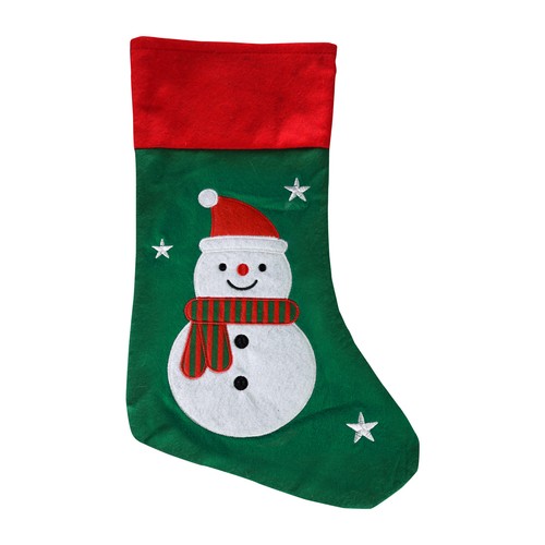 Chaussette noël verte avec - chaussette,