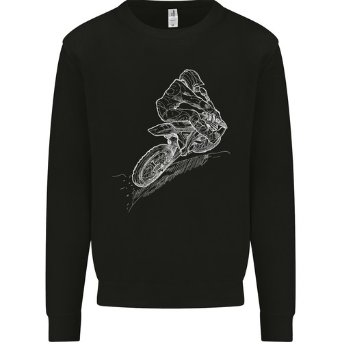 Sweatshirt jumper motocross - sweatshirt,