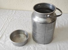 Ancien Pot à lait en aluminium  Bourgeat 220cl