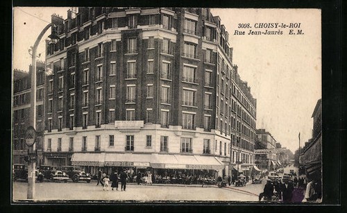Cpa choisy roi rue - cpa, choisy-le-roi,
