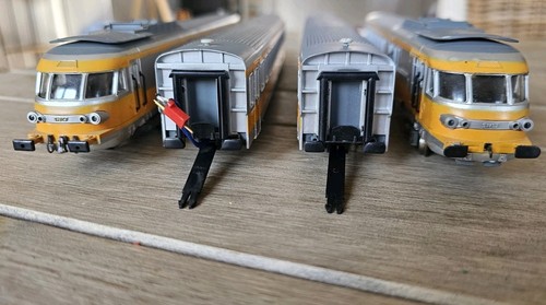 Rame sncf turbotrain - rame, jouef