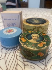 LOT DE TROIS BOITES A POUDRE