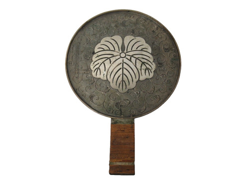 Ancien grand miroir japonais