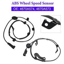 2Pcs Rear Left & Right ABS Speed Sensor Pour Mitsubishi Outlander III 2010-On