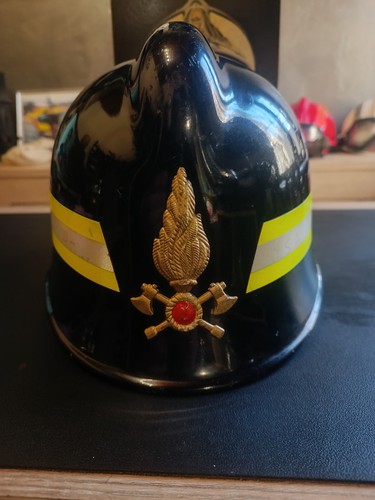 Casque pompier italie - casque, 1986