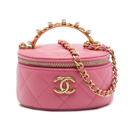 Chanel mini matelassé cuir - chanel, cc