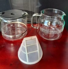 2 verseuse pour cafetiere en verre