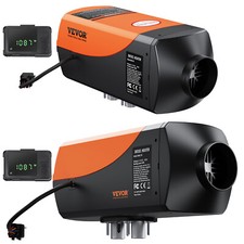 VEVOR Chauffage Diesel 12V 2/5/8 kW 0,12-0,26/0,16-0,52/0,16-0,62 L/h LCD Auto