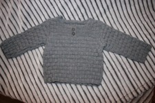 pull gris 12 mois garçon